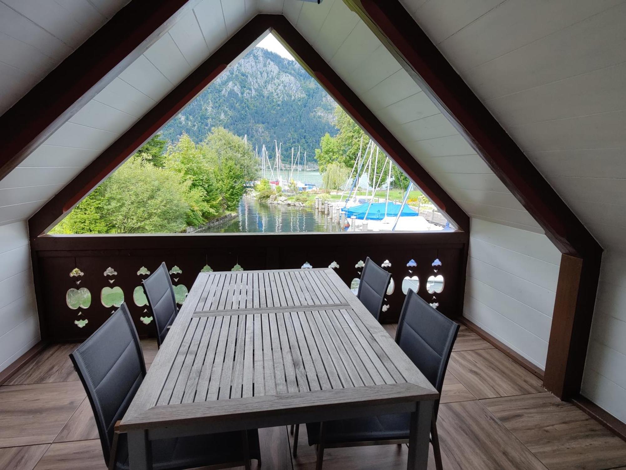 Wohnen Am See Villa Schroetter Direkt Am Traunsee Rindbach ภายนอก รูปภาพ